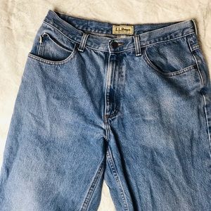 Vintage L.L. Bean High Rise Mom Jeans